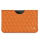 Lederschutzhülle Samsung Galaxy Tab S8 - Orange - Couture ( Nappa - Pantone 1495U ) 