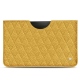 Pochette cuir Samsung Galaxy Tab S8 - Mimosa - Couture ( Pantone 141C ) 