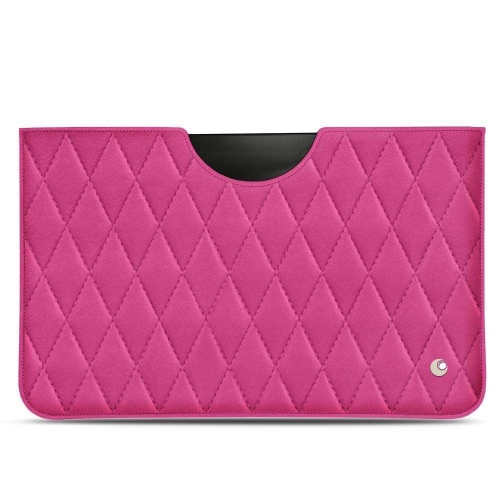 Pochette en cuir pour Samsung Galaxy Tab S8Rose BB - Couture ( Pantone #DB599F )