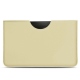 Pochette cuir Samsung Galaxy Tab S8 - Beige PU