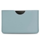 Pochette cuir Samsung Galaxy Tab S8 - Bleu ciel PU