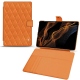 Samsung Galaxy Tab S8+ leather case - Orange - Couture ( Nappa - Pantone 1495U ) 
