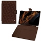 Custodia in pelle Samsung Galaxy Tab S8+ - Châtaigne - Couture ( Pantone 476C ) 
