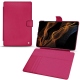 Samsung Galaxy Tab S8+ leather case - Rose fluo