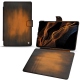 Samsung Galaxy Tab S8+ leather case - Marron Patine