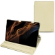 Custodia in pelle Samsung Galaxy Tab S8+ - Beige ( Nappa - Pantone 7502C ) 
