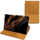 Housse cuir Samsung Galaxy Tab S8+ - Or Maïa ( Pantone 871C ) 