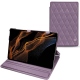 Custodia in pelle Samsung Galaxy Tab S8+ - Lilas - Couture ( Nappa - Pantone 2645U ) 