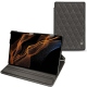 Samsung Galaxy Tab S8+ leather case - Anthracite - Couture ( Pantone 424C ) 