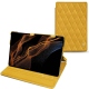Capa em pele Samsung Galaxy Tab S8+ - Jaune soulèu - Couture