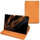 가죽 커버 Samsung Galaxy Tab S8+ - Orange PU