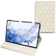 Capa em pele Samsung Galaxy Tab S8 Ultra - Blanc - Couture ( Bologna - White ) 