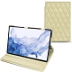 Funda de piel Samsung Galaxy Tab S8 Ultra - Beige - Couture ( Nappa - Pantone 7502C ) 