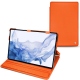 Capa em pele Samsung Galaxy Tab S8 Ultra - Orange fluo