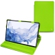 Housse cuir Samsung Galaxy Tab S8 Ultra - Vert fluo