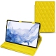 Funda de piel Samsung Galaxy Tab S8 Ultra - Jaune fluo - Couture