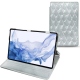 Housse cuir Samsung Galaxy Tab S8 Ultra - Platinium - Couture