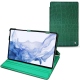 Samsung Galaxy Tab S8 Ultra leather case - Crocodile pino
