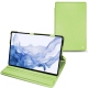 Lederschutzhülle Samsung Galaxy Tab S8 Ultra - Vert olive PU