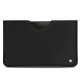 Samsung Galaxy Tab S8 Ultra leather pouch - Ebène ( Sleek P C12 - Black ) 
