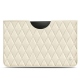Custodia in pelle Samsung Galaxy Tab S8 Ultra - Blanc - Couture ( Bologna - White ) 