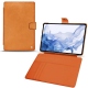 Housse cuir Samsung Galaxy Tab S8 Ultra - Mandarine vintage ( Pantone 165C ) 