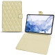 Custodia in pelle Samsung Galaxy Tab S8 Ultra - Beige - Couture ( Nappa - Pantone 7502C ) 