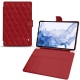Capa em pele Samsung Galaxy Tab S8 Ultra - Rouge - Couture ( Nappa - Pantone 199C ) 