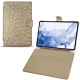 Capa em pele Samsung Galaxy Tab S8 Ultra - Autruche desert