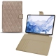 가죽 커버 Samsung Galaxy Tab S8 Ultra - Taupe vintage - Couture