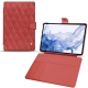 가죽 커버 Samsung Galaxy Tab S8 Ultra - Cerise vintage - Couture