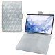 Housse cuir Samsung Galaxy Tab S8 Ultra - Platinium - Couture