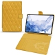 가죽 커버 Samsung Galaxy Tab S8 Ultra - Jaune soulèu - Couture