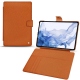 Samsung Galaxy Tab S8 Ultra leather case - Orange vibrant