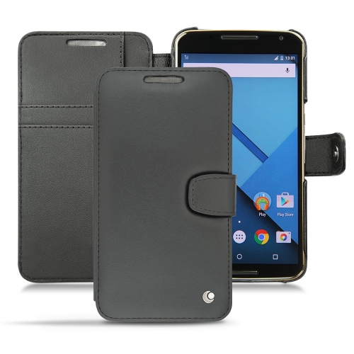 Custodia in pelle Motorola Nexus 6