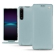 Lederschutzhülle Sony Xperia 1 IV - Bleu ciel ( Nappa - Pantone #abcae9 ) 