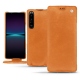 Custodia in pelle Sony Xperia 1 IV - Mandarine vintage ( Pantone #d47231 ) 