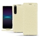 Funda de piel Sony Xperia 1 IV - Ivoire ( Sleek P C12 - White ) 