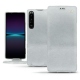 Sony Xperia 1 IV leather case - Platinium ( Pantone 877C ) 