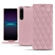 Sony Xperia 1 IV leather case - Rose - Couture ( Nappa - Pantone #efbae1 ) 