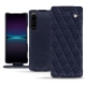 Capa em pele Sony Xperia 1 IV - Cobalt - Couture ( Pantone 2766C ) 