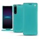 Lederschutzhülle Sony Xperia 1 IV - Bleu fluo