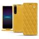 Custodia in pelle Sony Xperia 1 IV - Jaune soulèu - Couture