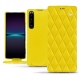 Capa em pele Sony Xperia 1 IV - Jaune fluo - Couture