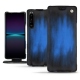 Custodia in pelle Sony Xperia 1 IV - Bleu Patine
