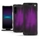 Lederschutzhülle Sony Xperia 1 IV - Violet Patine
