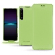 Housse cuir Sony Xperia 1 IV - Vert olive PU