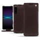 Funda de piel Sony Xperia 1 IV - Marron envoûtant