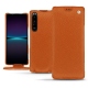 가죽 커버 Sony Xperia 1 IV - Orange vibrant