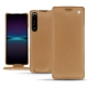 Capa em pele Sony Xperia 1 IV - Beige Veggie